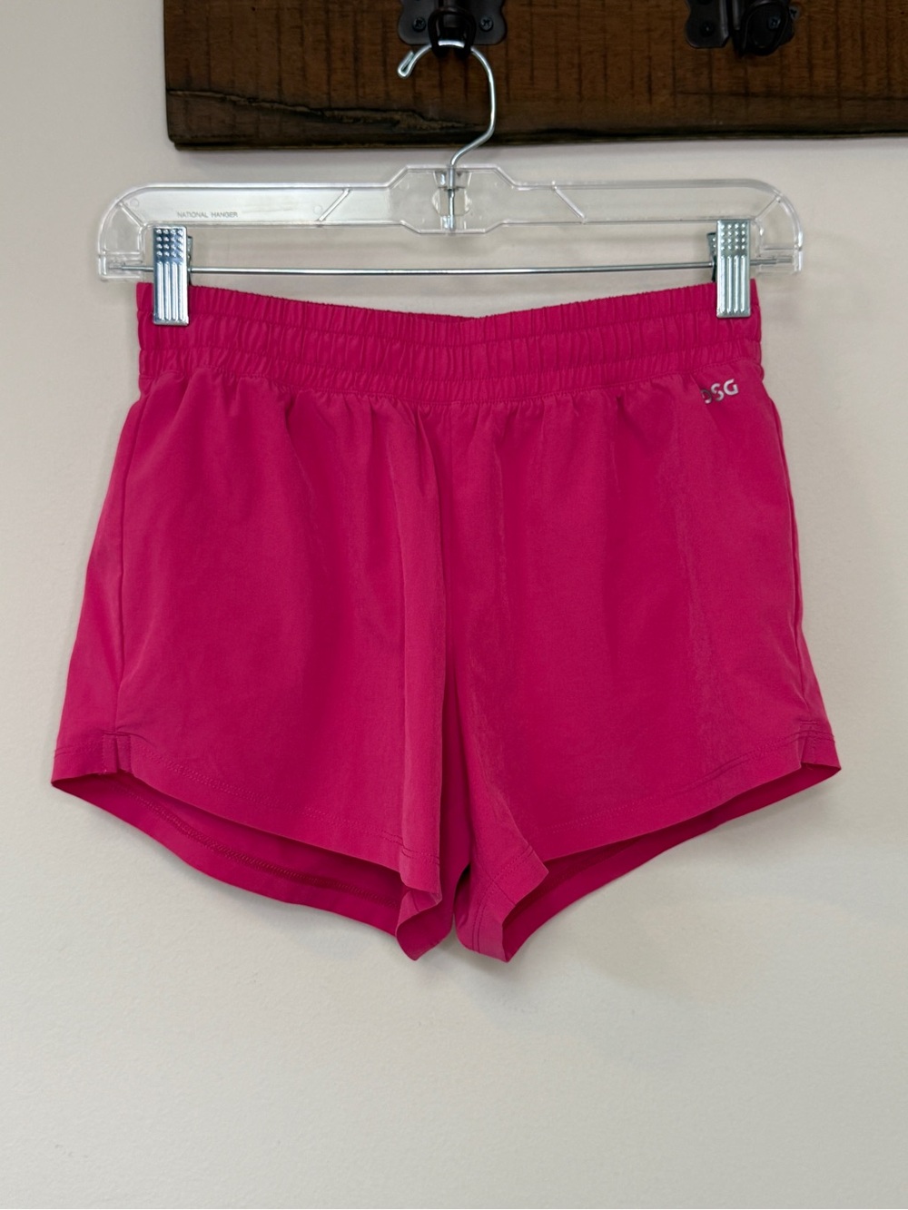 DSG: Girls Hot Pink Athletic Short, Size L (14)